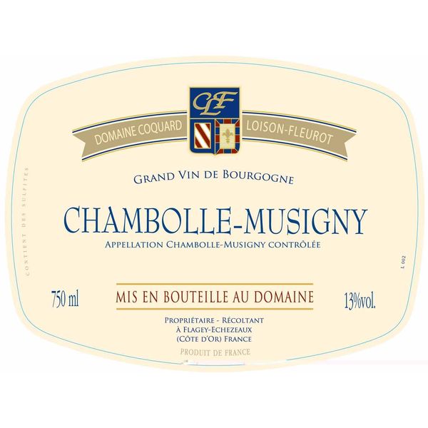 Domaine Coquard Loison Fleurot, Chambolle-Musigny, 2022