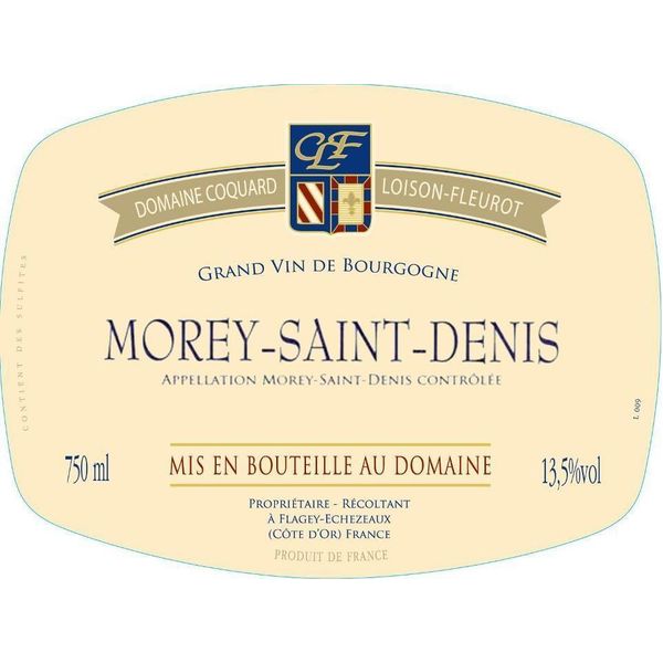 Domaine Coquard Loison Fleurot, Morey-St-Denis, 2022