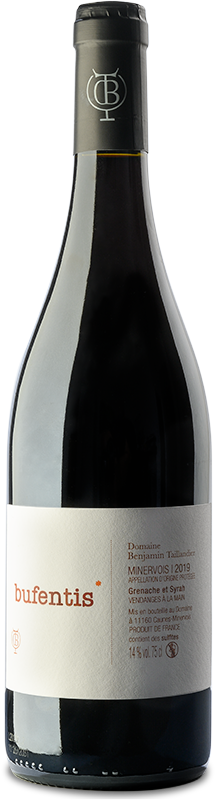 Domaine Benjamin Taillandier, Cuvée Bufentis, Biologique, Minervois, 2022