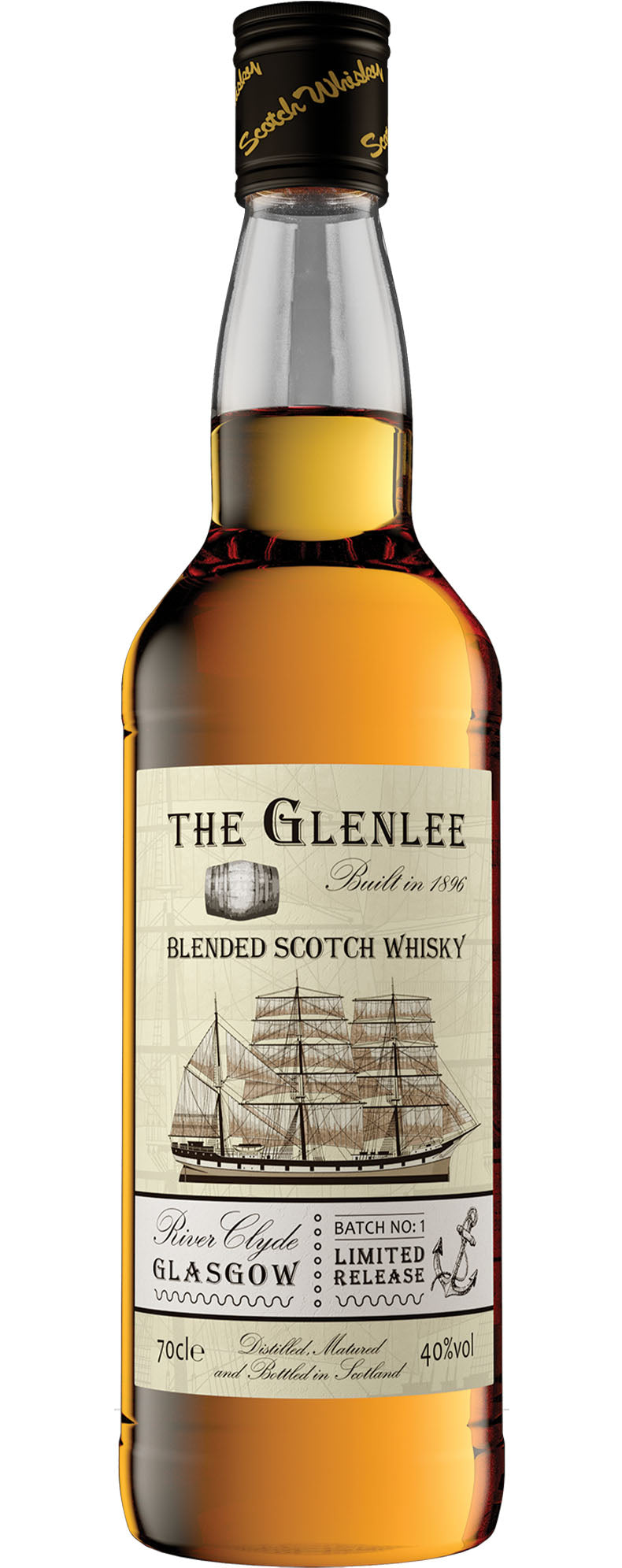 Whisky The Glenlee, Blended Scotch, Scotland, 70cl