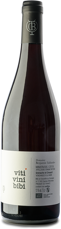 Domaine Benjamin Taillandier, Cuvée Viti Vini Bibi, Biologique, Minervois, 2022