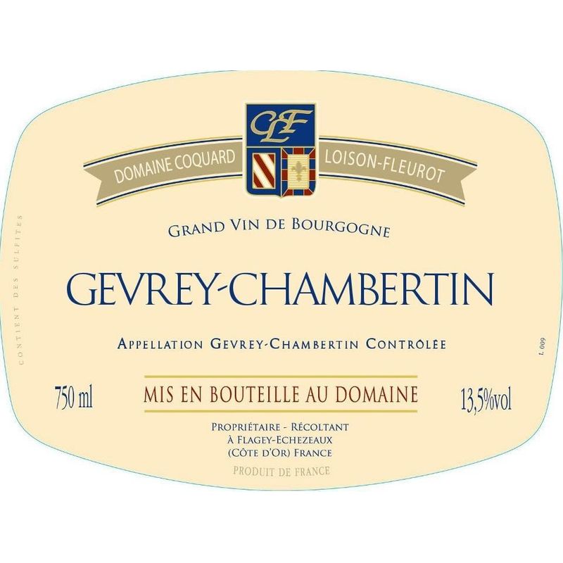 Domaine Coquard Loison Fleurot, Gevrey Chambertin, 2022