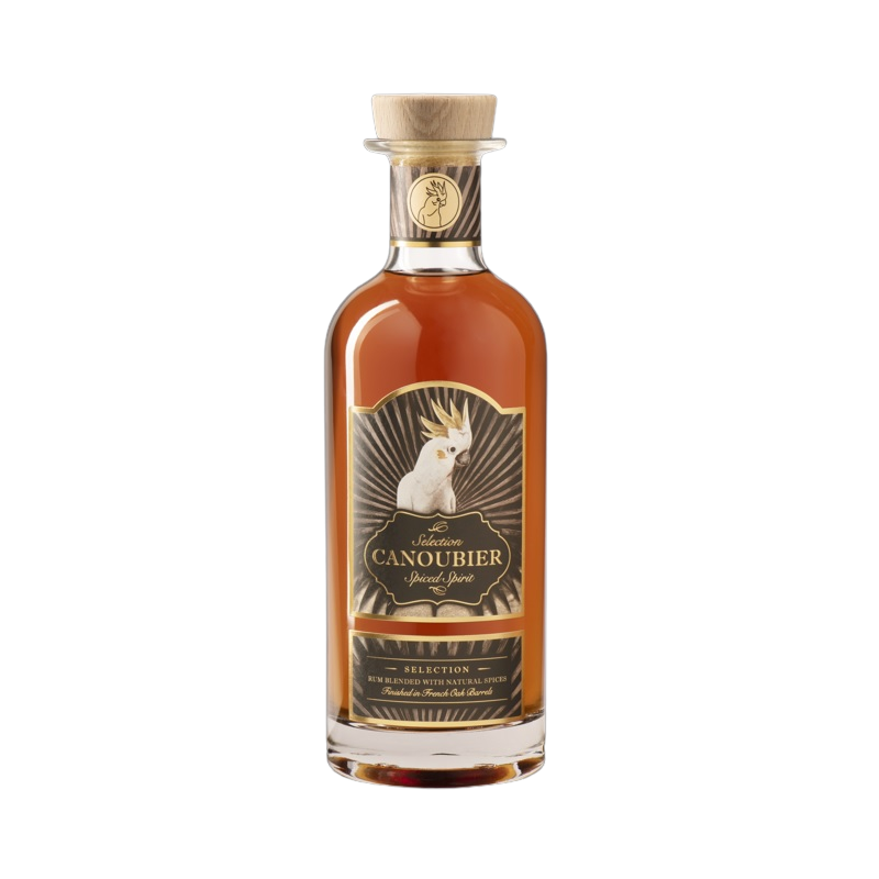BARA RHUM CANOUBIER "Spiced", Vieilli et embouteillé à Cognac, 70cl