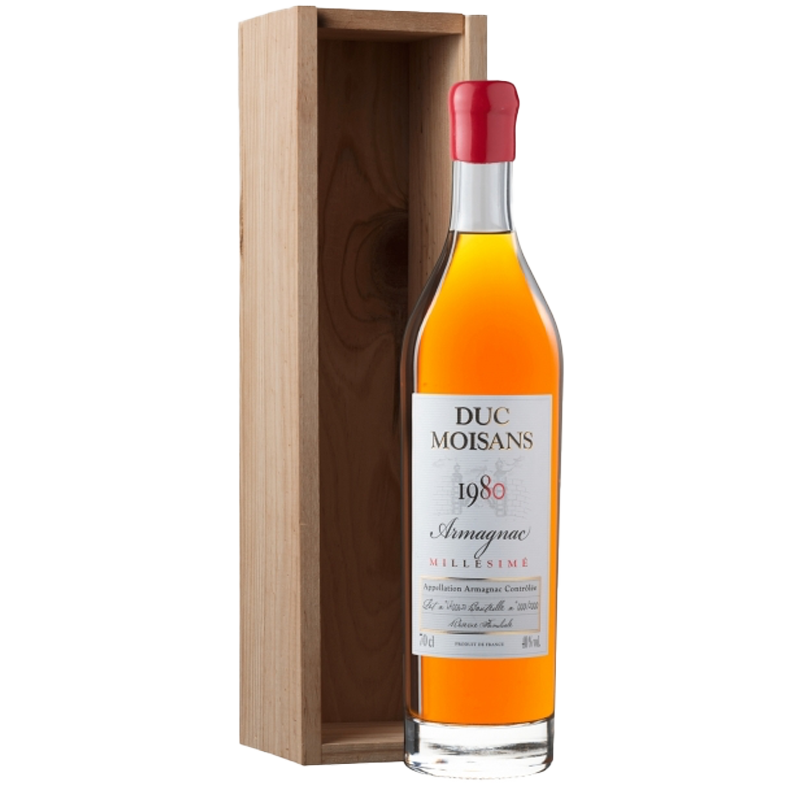 Armagnac Duc Moisans, Millésimé 1981, Très Vieille Réserve, 70cl