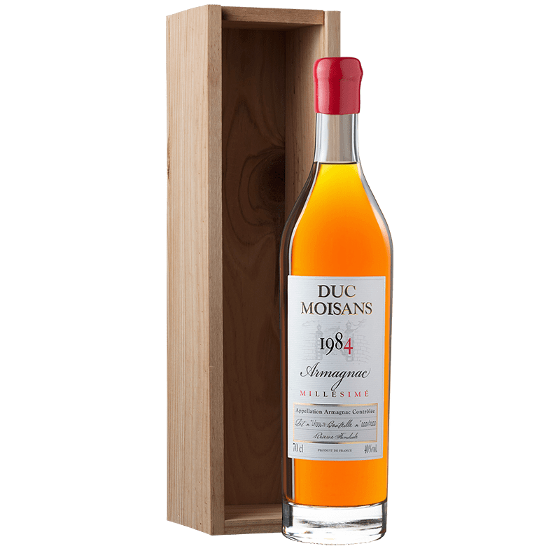 Armagnac Duc Moisans, Millésimé 1984, Très Vieille Réserve, 70cl