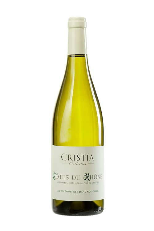 Domaine de Cristia, Cotes de Rhone Blanc, "BIO", 2024