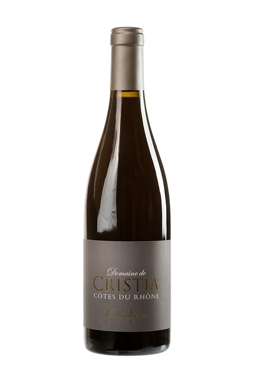 Domaine de Cristia, Cuvée "Les Garrigues" Vieilles Vignes, Cotes de Rhone, BIO, 2023