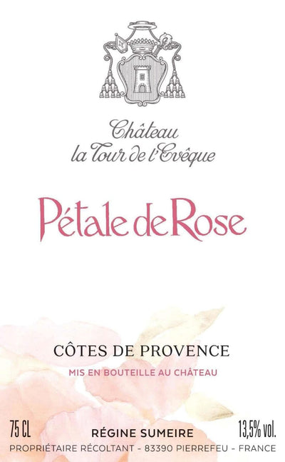 Chateau la Tour de l'Eveque, Petale de Rose, Cotes de Provence Rosé, Bio, 600cl "Imperiale", 2023