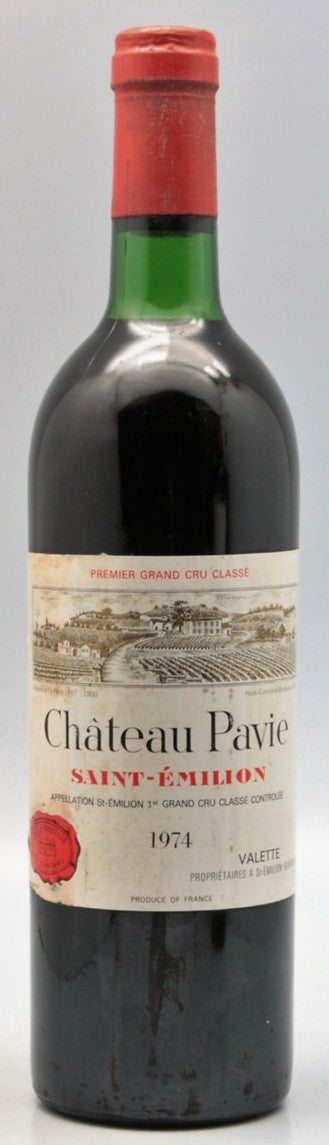 Chateau Pavie, Saint Emilion Grand Cru Classé, 1974