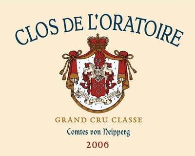 Clos de l'Oratoire, Saint-Emilion Grand Cru Classé, 2005