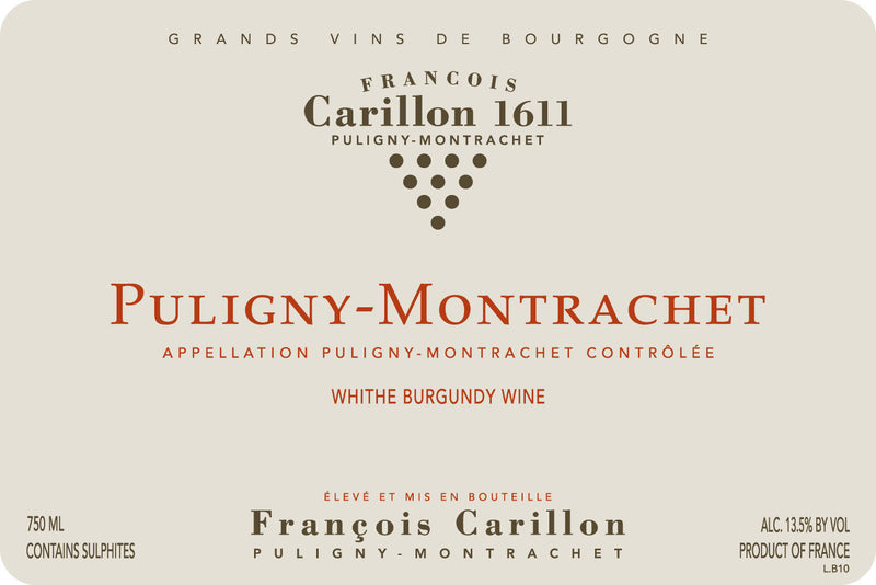 Francois Carillon, Puligny Montrachet, 2014
