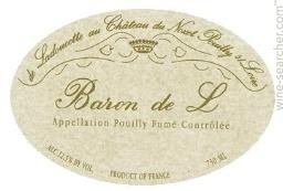 Baron de L, de Ladoucette, Pouilly Fumé, 2014