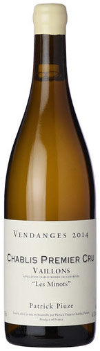 Domaine Vaillons, Chablis 1er Cru, "Les Minots", 2014