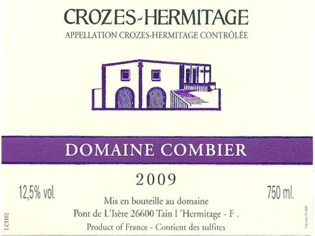 Domaine Combier, Crozes Hermitage, 2013, 150cl "Magnum"