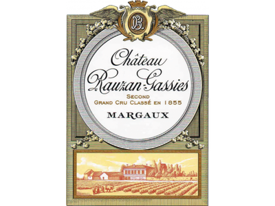 Chateau Rauzan Gassies, Margaux, 1988