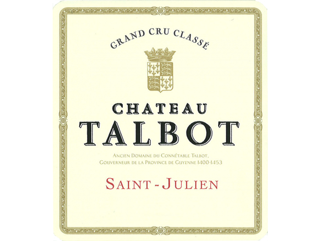 Chateau Talbot, Saint Julien, 2016