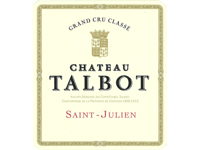 Chateau Talbot, Saint Julien, 150 cl "Magnum", 2016