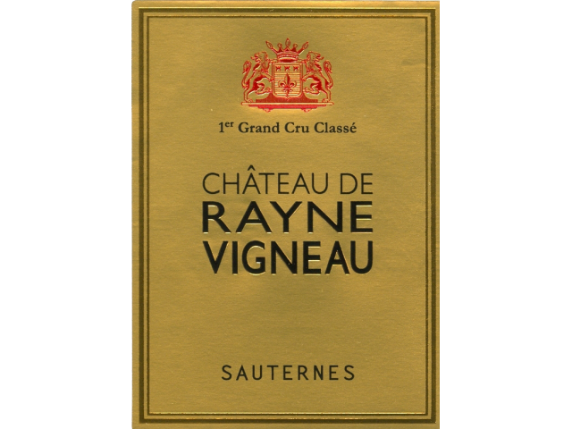 Chateau de Rayne Vigneau, Sauternes 1er Grand Cru Classé, 25cl, 2009