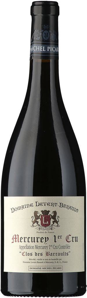 Domaine Levert Barault, Mercurey 1er Cru, "Clos des Barraults", 2015