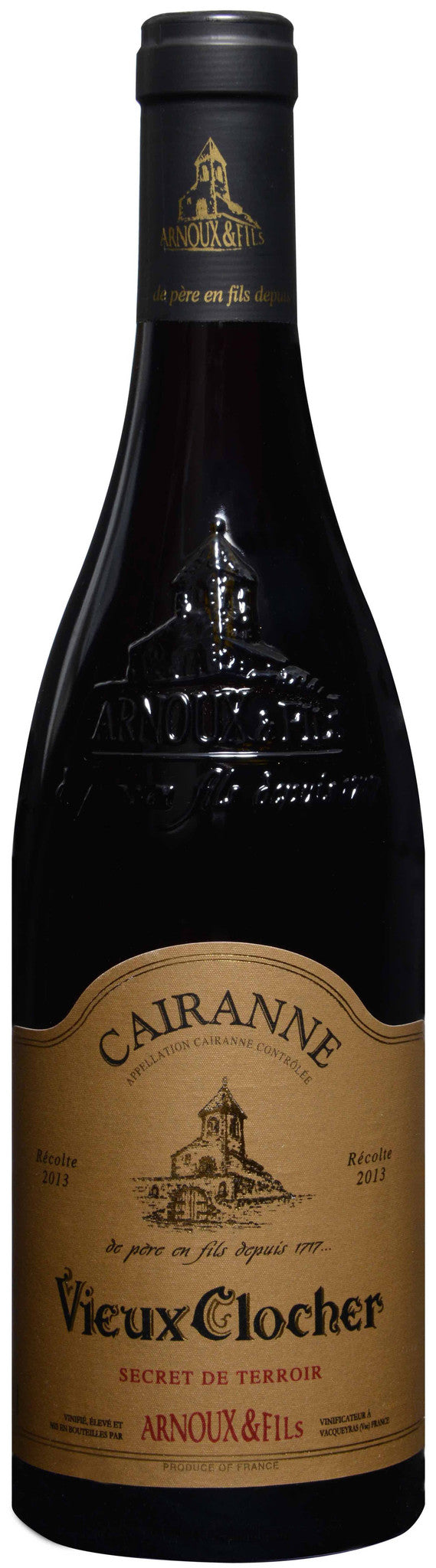 Cairanne, Secret de Terroir, Vieux Clocher, 2013