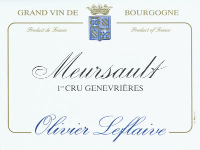 Olivier Leflaive, Meursault 1er Cru, Les Genevrière, 2002