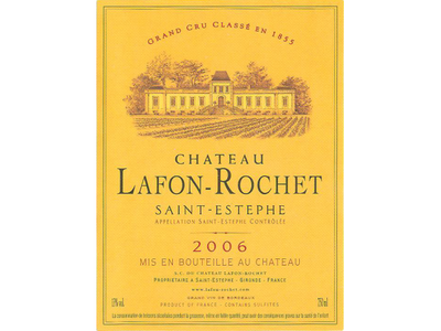Chateau Lafon Rochet, 2012, 600 cl "Imperiale"