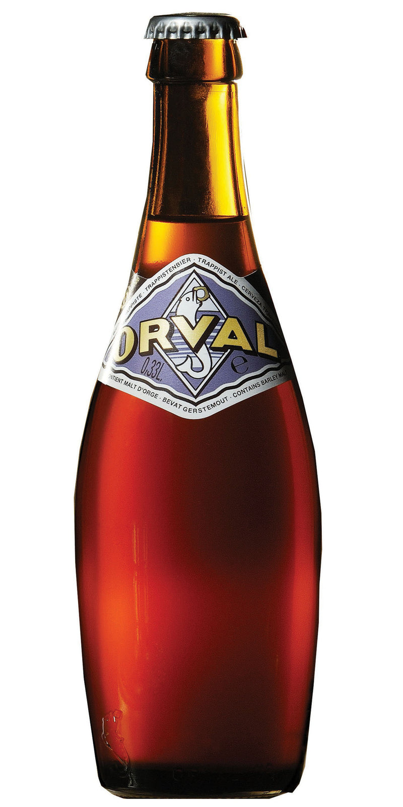 Bière Orval, Blonde sur Lie, Belgique, 33cl