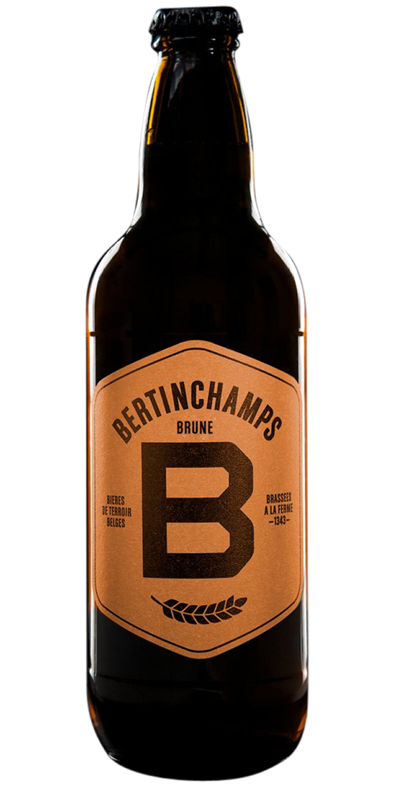 Bière Bertinchamps, Brune, Belgique, 50cl