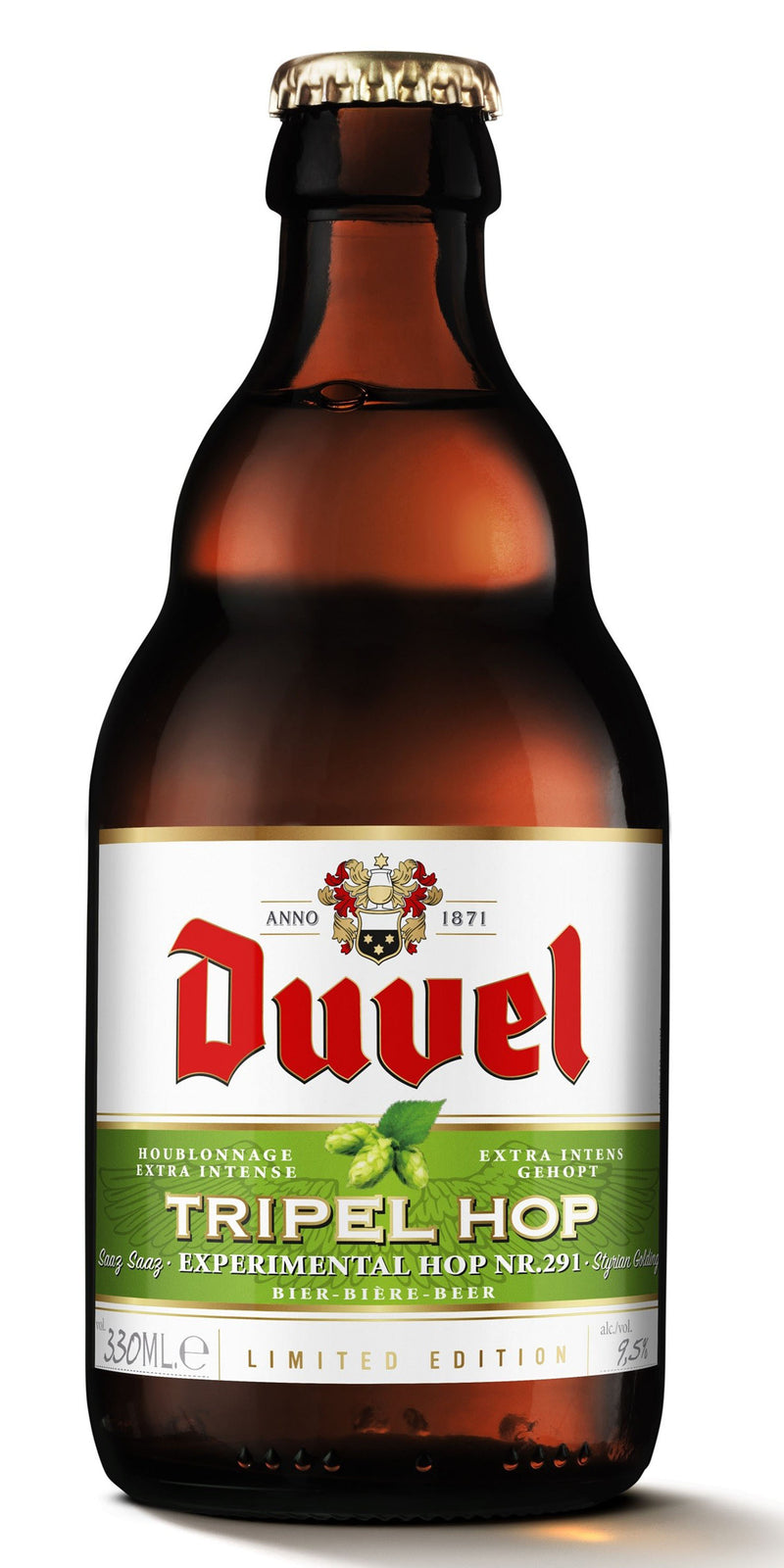 Bière Duvel Tripel Hop, Houblon Intense, Belgique, 33cl