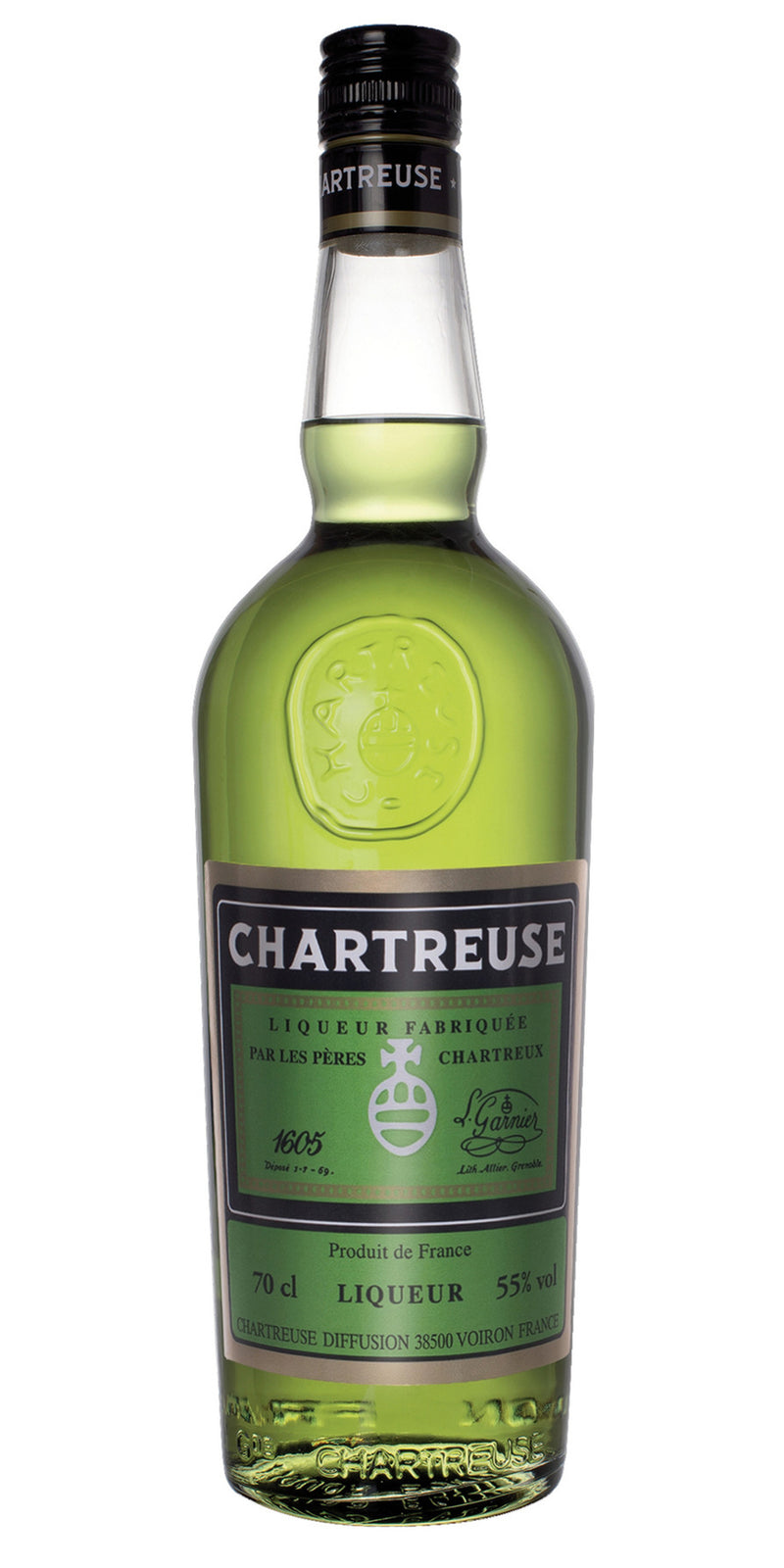 Chartreuse Verte, 55%, 70cl