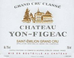 Chateau Yon-Figeac, Saint-Emilion Grand Cru, 1998