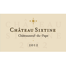 Château Sixtine, 300 cl "Double Magnum", Chateauneuf-du-Pape, 2010