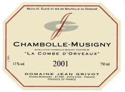 Domaine Jean Grivot, La Combe D'orveaux, Chambolle-Musigny, 2009