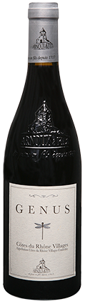 Cuvée "GENUS", Vin Biologique, Cotes du Rhone, 2015