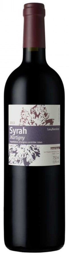 Gerald Besse, Syrah "Les Pierriers", AOC Martigny, Valais, 2017