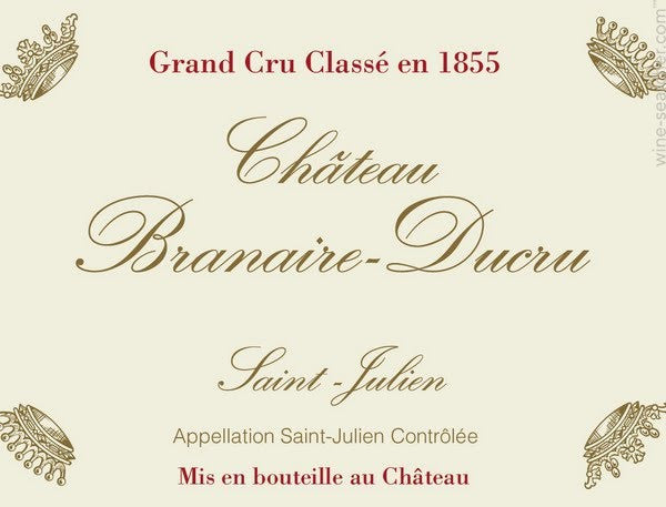 Chateau Branaire Ducru, Saint Julien, 2016