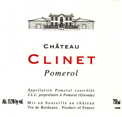 Chateau Clinet, Pomerol, 2010