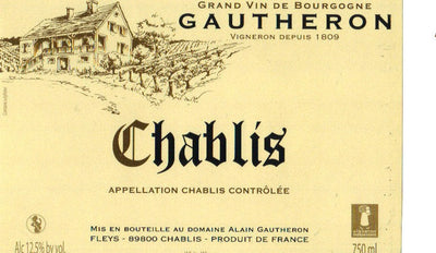 Chablis, Domaine Gautheron, 2015