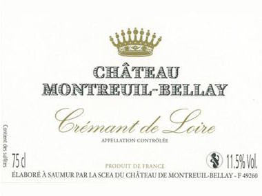 Chateau de Montreuil-Bellay, Crémant de Loire, Brut