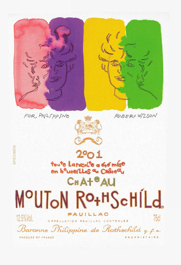 Chateau Mouton Rothschild, 1er Grand Cru Classé, 2001