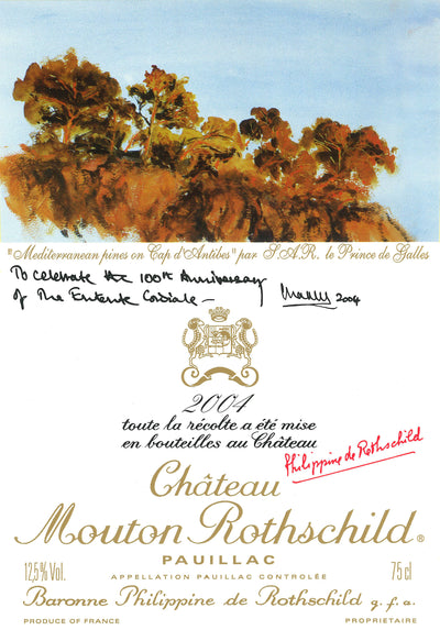 Chateau Mouton Rothschild, 1er Grand Cru Classé, 2004