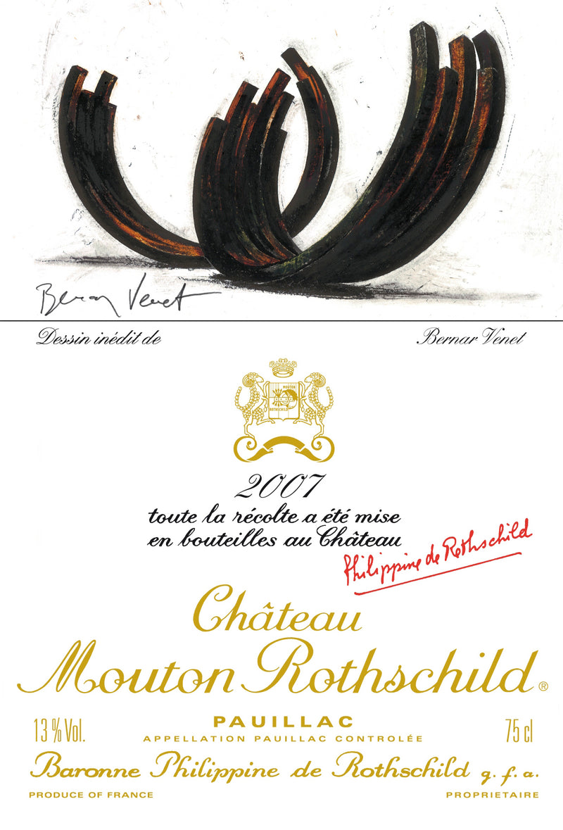 Chateau Mouton Rothschild, 1er Grand Cru Classé, 2007