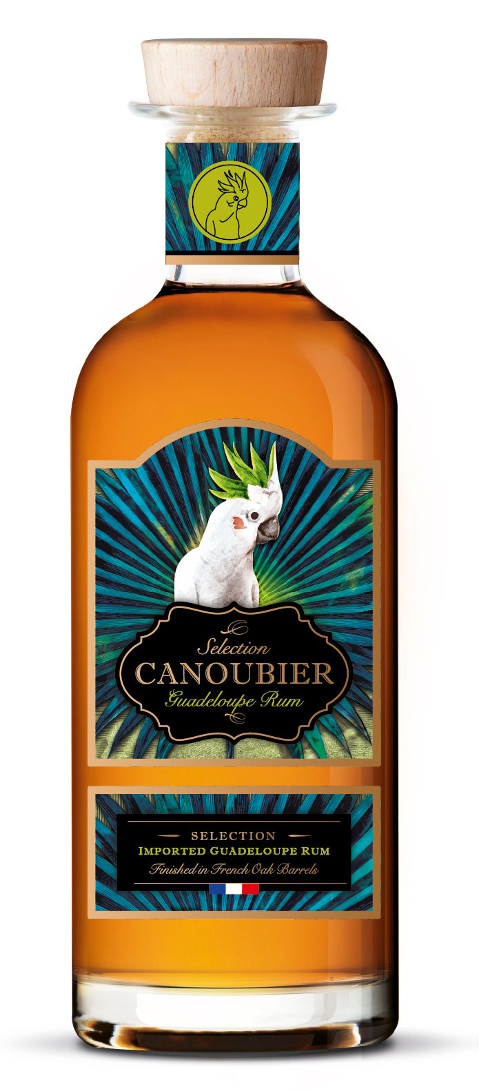 RHUM CANOUBIER, Distillé en Guadeloupe, 70cl