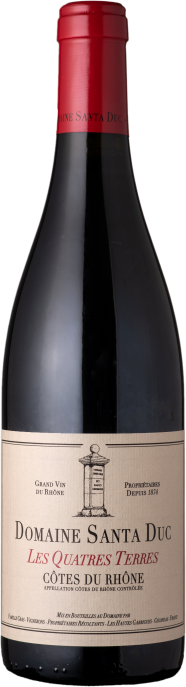 Domaine Santa Duc « Les Quatres Terres », Cotes du Rhone, 2023