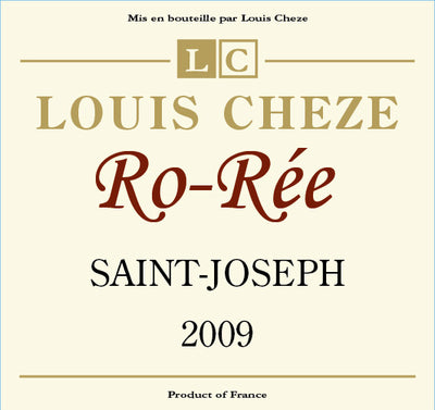 Louis Cheze, Cuvée "Ro-Rée", Saint-Joseph, 2015