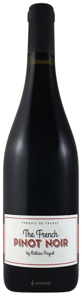 Mathieu Paquet, Macon Rouge, Pinot Noir, 2020