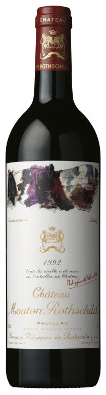 Chateau Mouton Rothschild, 1er Grand Cru Classé, 1992