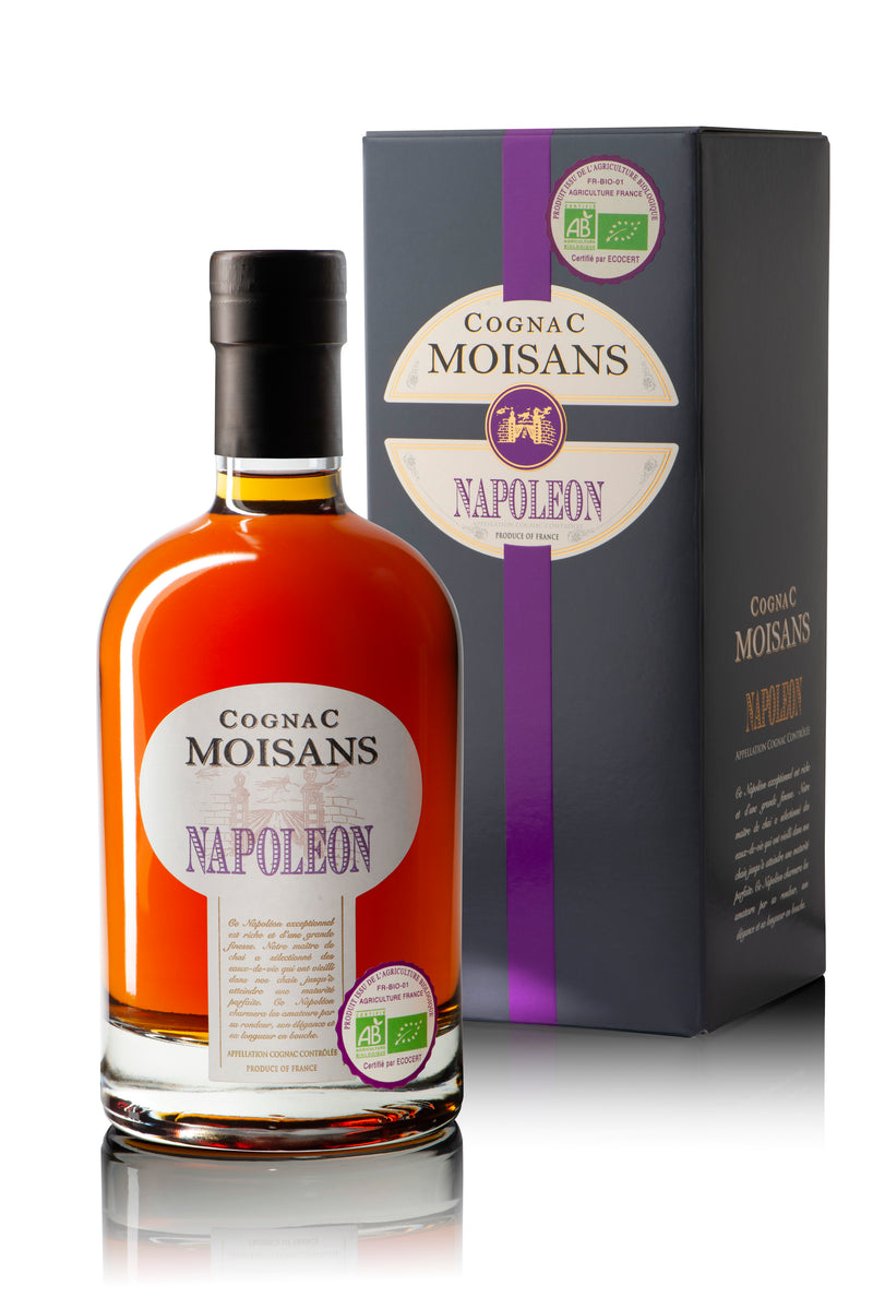 Cognac MOISANS Napoléon "Agriculture Biologique"