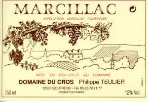 Domaine du Cros, "Lo Sang del Pais", Marcillac, 2014