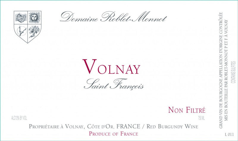 Domaine Roblet Monnot, Volnay "St Francois", 2006